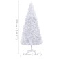 vidaXL Künstlicher Weihnachtsbaum mit Beleuchtung 500 cm Weiß vidaXL Künstlicher Weihnachtsbaum mit Beleuchtung 500 cm Weiß