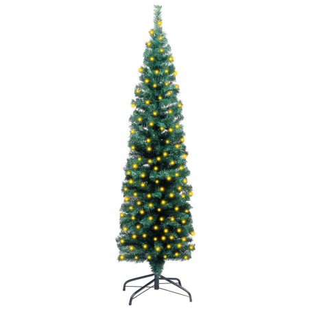 vidaXL Künstlicher Weihnachtsbaum mit Beleuchtung & Ständer Grün 120cm