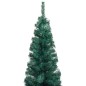 vidaXL Künstlicher Weihnachtsbaum mit Beleuchtung & Ständer Grün 120cm vidaXL Künstlicher Weihnachtsbaum mit Beleuchtung & Ständer Grün 120cm