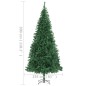 vidaXL Künstlicher Weihnachtsbaum mit Beleuchtung 300 cm Grün vidaXL Künstlicher Weihnachtsbaum mit Beleuchtung 300 cm Grün