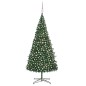 vidaXL Künstlicher Weihnachtsbaum Beleuchtung & Kugeln LEDs 400cm Grün vidaXL Künstlicher Weihnachtsbaum Beleuchtung & Kugeln LEDs 400cm Grün