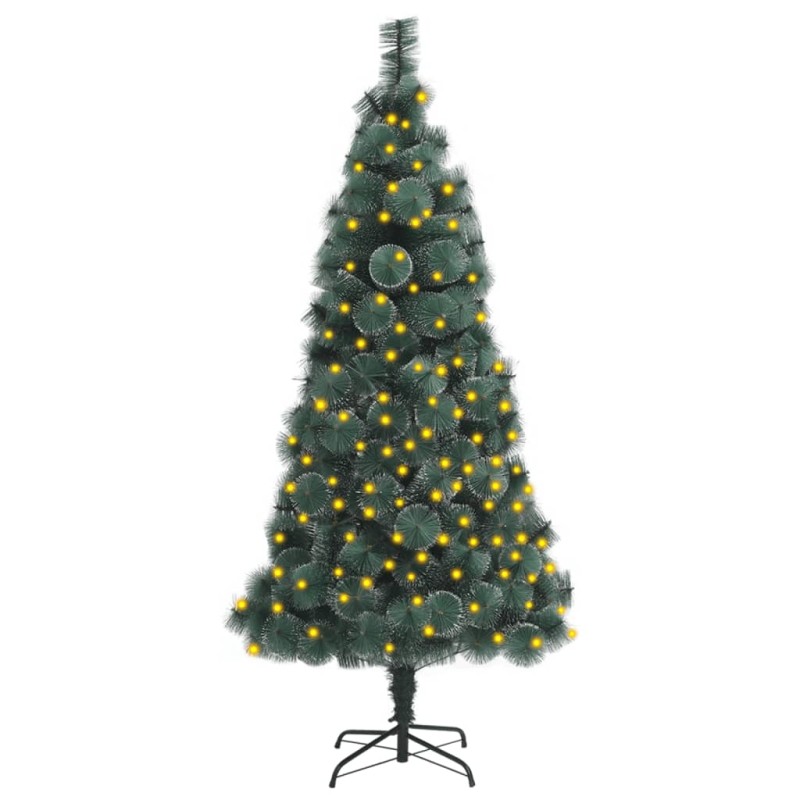 vidaXL Künstlicher Weihnachtsbaum mit Beleuchtung & Ständer Grün 180cm vidaXL Künstlicher Weihnachtsbaum mit Beleuchtung & Ständer Grün 180cm