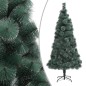 vidaXL Künstlicher Weihnachtsbaum mit Beleuchtung & Ständer Grün 180cm vidaXL Künstlicher Weihnachtsbaum mit Beleuchtung & Ständer Grün 180cm