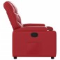 vidaXL Relaxsessel Rot Kunstleder vidaXL Relaxsessel Rot Kunstleder
