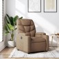 vidaXL Relaxsessel Braun Stoff vidaXL Relaxsessel Braun Stoff