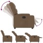 vidaXL Relaxsessel Braun Stoff vidaXL Relaxsessel Braun Stoff