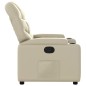 vidaXL Relaxsessel Creme Kunstleder vidaXL Relaxsessel Creme Kunstleder