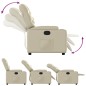 vidaXL Relaxsessel Creme Kunstleder vidaXL Relaxsessel Creme Kunstleder