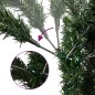 vidaXL Künstlicher Weihnachtsbaum Klappbar 150 LEDs & Kugeln 150 cm vidaXL Künstlicher Weihnachtsbaum Klappbar 150 LEDs & Kugeln 150 cm