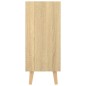 vidaXL Sideboard Sonoma-Eiche 90x30x72 cm Holzwerkstoff vidaXL Sideboard Sonoma-Eiche 90x30x72 cm Holzwerkstoff