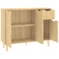 vidaXL Sideboard Sonoma-Eiche 90x30x72 cm Holzwerkstoff vidaXL Sideboard Sonoma-Eiche 90x30x72 cm Holzwerkstoff