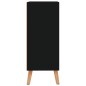 vidaXL Sideboard Schwarz 60x30x72 cm Holzwerkstoff vidaXL Sideboard Schwarz 60x30x72 cm Holzwerkstoff