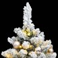 vidaXL Künstlicher Weihnachtsbaum Klappbar 150 LEDs & Kugeln 150 cm vidaXL Künstlicher Weihnachtsbaum Klappbar 150 LEDs & Kugeln 150 cm