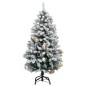 vidaXL Künstlicher Weihnachtsbaum Klappbar 150 LEDs & Kugeln 150 cm vidaXL Künstlicher Weihnachtsbaum Klappbar 150 LEDs & Kugeln 150 cm