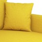 vidaXL Sessel Hellgelb 60 cm Stoff vidaXL Sessel Hellgelb 60 cm Stoff