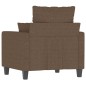 vidaXL Sessel Braun 60 cm Stoff vidaXL Sessel Braun 60 cm Stoff