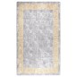 vidaXL Teppich Waschbar Grau und Golden 120x170 cm Rutschfest vidaXL Teppich Waschbar Grau und Golden 120x170 cm Rutschfest