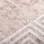 vidaXL Teppich Waschbar Beige 120x170 cm Rutschfest vidaXL Teppich Waschbar Beige 120x170 cm Rutschfest