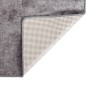 vidaXL Teppich Waschbar Grau 120x170 cm Rutschfest vidaXL Teppich Waschbar Grau 120x170 cm Rutschfest