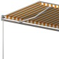 vidaXL Standmarkise Automatisch 600x300 cm Gelb & Weiß vidaXL Standmarkise Automatisch 600x300 cm Gelb & Weiß