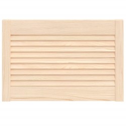 vidaXL Schranktür Lamellen-Design 39,5x59,4 cm Massivholz Kiefer
