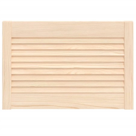 vidaXL Schranktür Lamellen-Design 39,5x59,4 cm Massivholz Kiefer