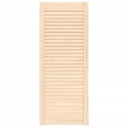 vidaXL Schranktür Lamellen-Design 99,3x39,4 cm Massivholz Kiefer
