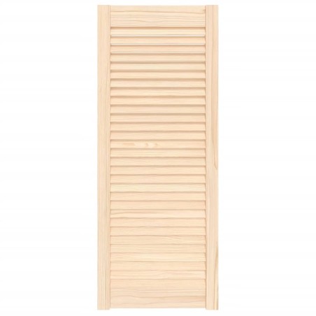 vidaXL Schranktür Lamellen-Design 99,3x39,4 cm Massivholz Kiefer