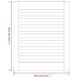 vidaXL Schranktüren Lamellen-Design 2 Stk. 61,5x49,4 cm Massivholz vidaXL Schranktüren Lamellen-Design 2 Stk. 61,5x49,4 cm Massivholz
