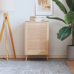 vidaXL Schranktür Lamellen-Design 69x49,4 cm Massivholz Kiefer