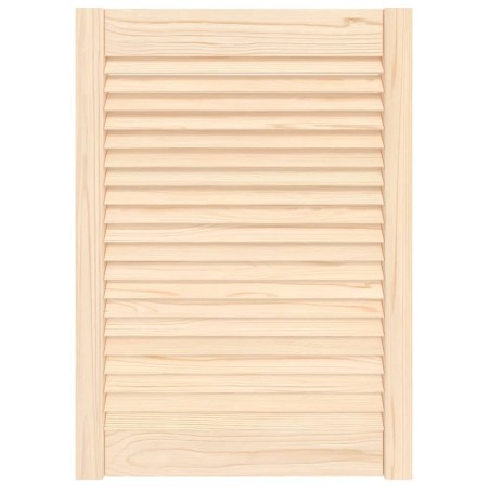 vidaXL Schranktür Lamellen-Design 69x49,4 cm Massivholz Kiefer