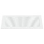 vidaXL Schranktüren Lamellen-Design 4 Stk Weiß 99,3x39,4 cm Massivholz vidaXL Schranktüren Lamellen-Design 4 Stk Weiß 99,3x39,4 cm Massivholz