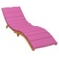 Sonnenliegen-Auflage Rosa Oxford-Gewebe Sonnenliegen-Auflage Rosa Oxford-Gewebe