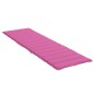 Sonnenliegen-Auflage Rosa Oxford-Gewebe Sonnenliegen-Auflage Rosa Oxford-Gewebe