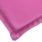Sonnenliegen-Auflage Rosa Oxford-Gewebe Sonnenliegen-Auflage Rosa Oxford-Gewebe