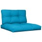 Palettenkissen 2-tlg. Hellblau Stoff Palettenkissen 2-tlg. Hellblau Stoff