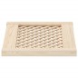 vidaXL Schranktüren 2 Stk. Gitterdesign 49,5x39,5 cm Massivholz Kiefer vidaXL Schranktüren 2 Stk. Gitterdesign 49,5x39,5 cm Massivholz Kiefer