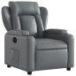vidaXL Relaxsessel Grau Kunstleder vidaXL Relaxsessel Grau Kunstleder