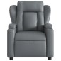 vidaXL Relaxsessel Grau Kunstleder vidaXL Relaxsessel Grau Kunstleder