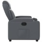 vidaXL Relaxsessel Grau Kunstleder vidaXL Relaxsessel Grau Kunstleder