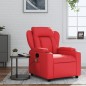 vidaXL Massagesessel Rot Kunstleder vidaXL Massagesessel Rot Kunstleder