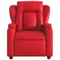 vidaXL Massagesessel Rot Kunstleder vidaXL Massagesessel Rot Kunstleder