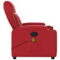 vidaXL Massagesessel Rot Kunstleder vidaXL Massagesessel Rot Kunstleder