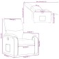 vidaXL Relaxsessel Braun Kunstleder vidaXL Relaxsessel Braun Kunstleder