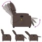 vidaXL Massagesessel Braun Kunstleder vidaXL Massagesessel Braun Kunstleder
