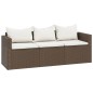 Garten-Lounge-Set Braun Poly Rattan Garten-Lounge-Set Braun Poly Rattan