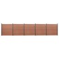 vidaXL Zaunelement-Set Braun 872x186 cm WPC vidaXL Zaunelement-Set Braun 872x186 cm WPC