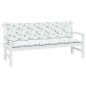 vidaXL Gartenbank-Auflagen 2 Stk. Bluttmuster Oxford-Gewebe vidaXL Gartenbank-Auflagen 2 Stk. Bluttmuster Oxford-Gewebe