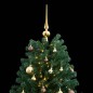 vidaXL Künstlicher Weihnachtsbaum Klappbar 300 LEDs & Kugeln 180 cm vidaXL Künstlicher Weihnachtsbaum Klappbar 300 LEDs & Kugeln 180 cm