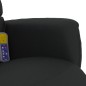 vidaXL Massagesessel mit Fußteil Schwarz Kunstleder vidaXL Massagesessel mit Fußteil Schwarz Kunstleder